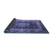 Sideview of Persian Blue Traditional Rug, tr213blu