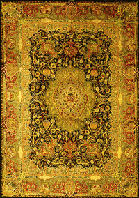 Persian Yellow Traditional Rug, tr213yw