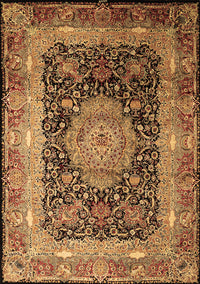 Persian Brown Traditional Rug, tr213brn