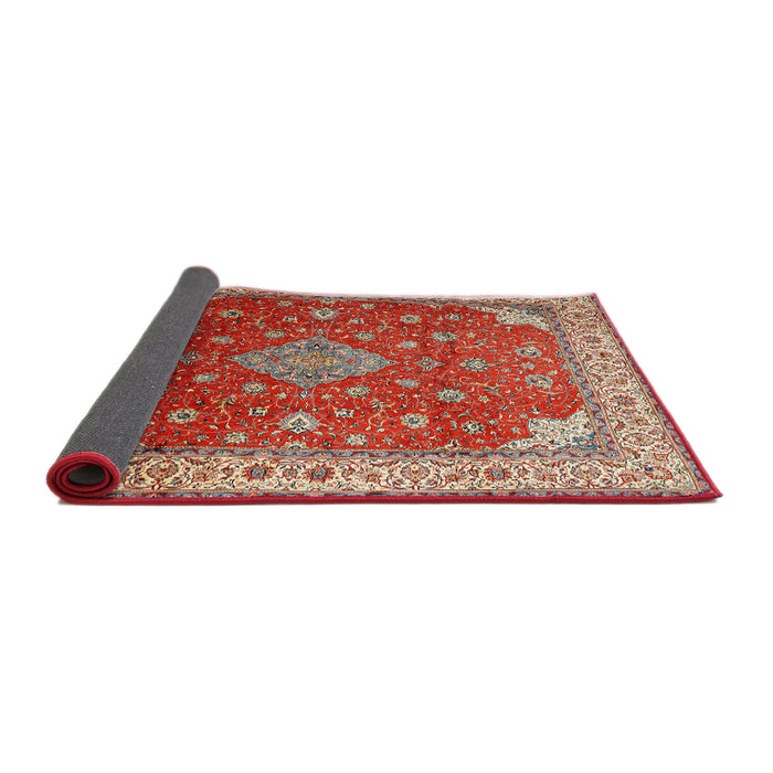 Sideview of Traditional Red Medallion Rug, tr214
