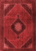 Medallion Red Traditional Area Rugs