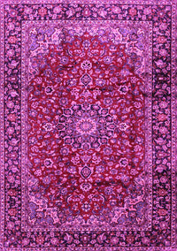 Medallion Pink Traditional Rug, tr2143pnk