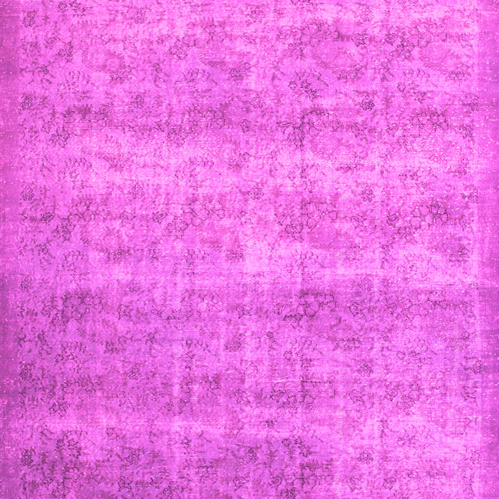 Machine Washable Persian Pink Traditional Rug, wshtr2144pnk