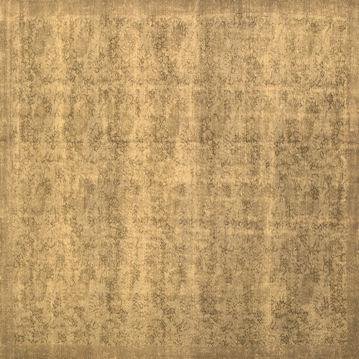 Square Machine Washable Persian Brown Traditional Rug, wshtr2144brn