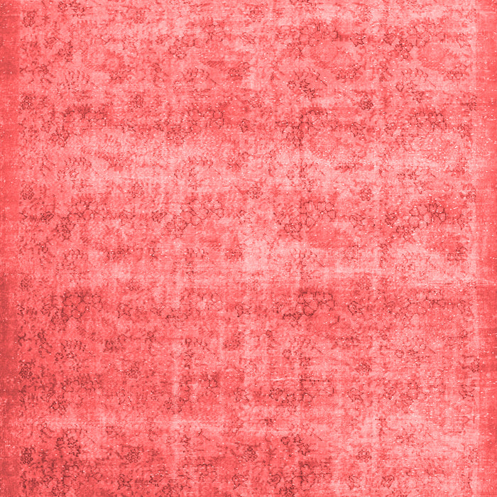 Machine Washable Persian Red Traditional Rug, wshtr2144red