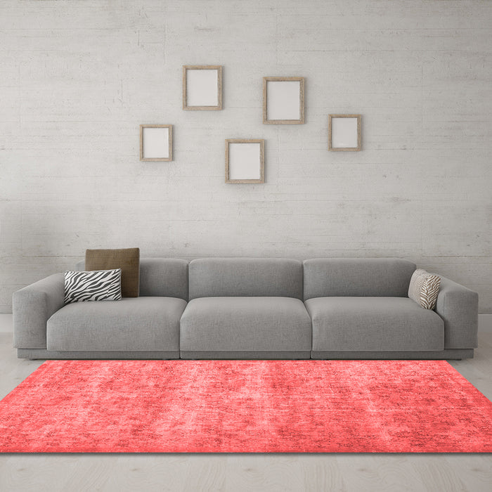 Traditional Red Washable Rugs