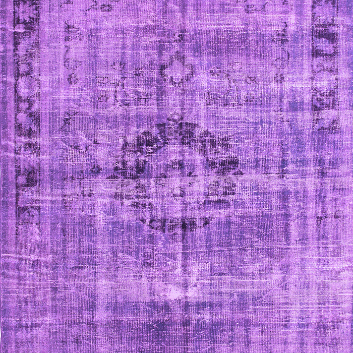 Machine Washable Persian Purple Traditional Area Rugs, wshtr2145pur