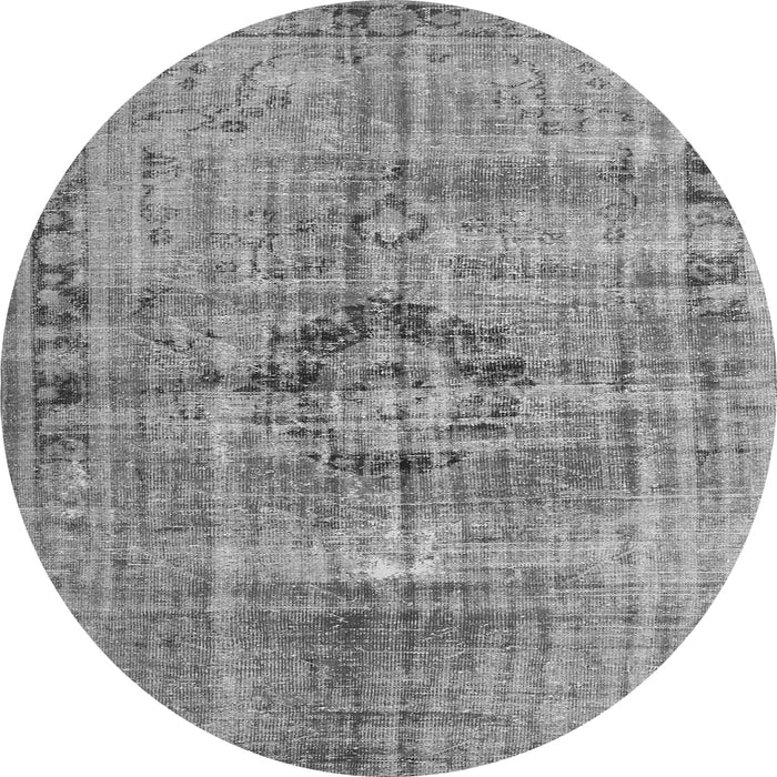 Square Persian Gray Traditional Rug, tr2145gry