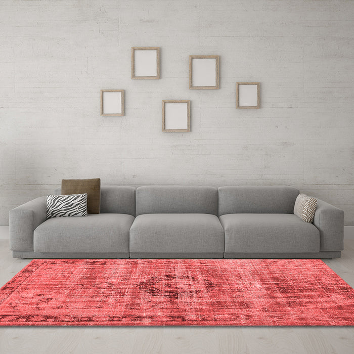 Traditional Red Washable Rugs