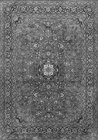 Medallion Gray Traditional Rug, tr2146gry