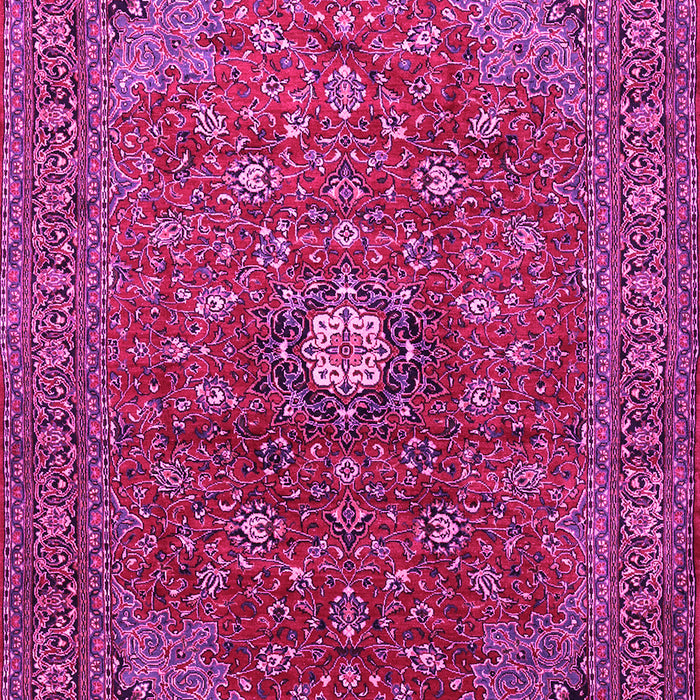 Medallion Pink Traditional Rug, tr2146pnk