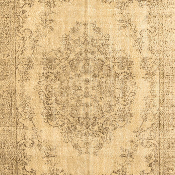 Machine Washable Persian Brown Traditional Rug, wshtr2147brn