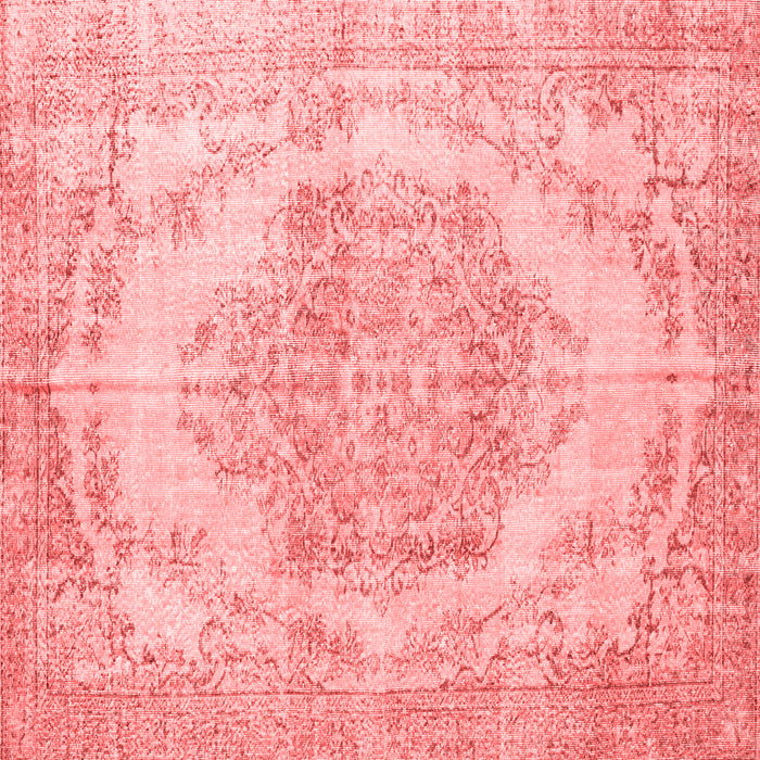 Machine Washable Persian Red Traditional Rug, wshtr2147red