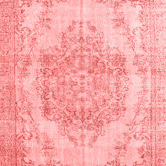 Machine Washable Persian Red Traditional Rug, wshtr2147red