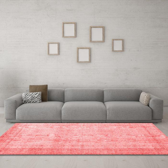 Traditional Red Washable Rugs