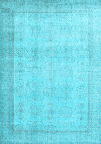 Persian Light Blue Traditional Rug, tr2148lblu