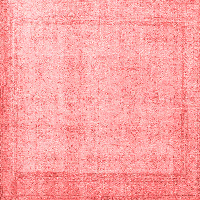 Machine Washable Persian Red Traditional Rug, wshtr2148red