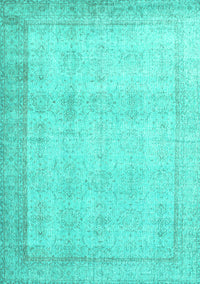 Persian Turquoise Traditional Rug, tr2148turq