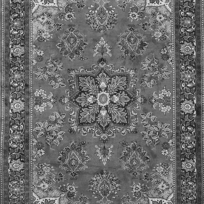 Medallion Gray Traditional Rug, tr2149gry