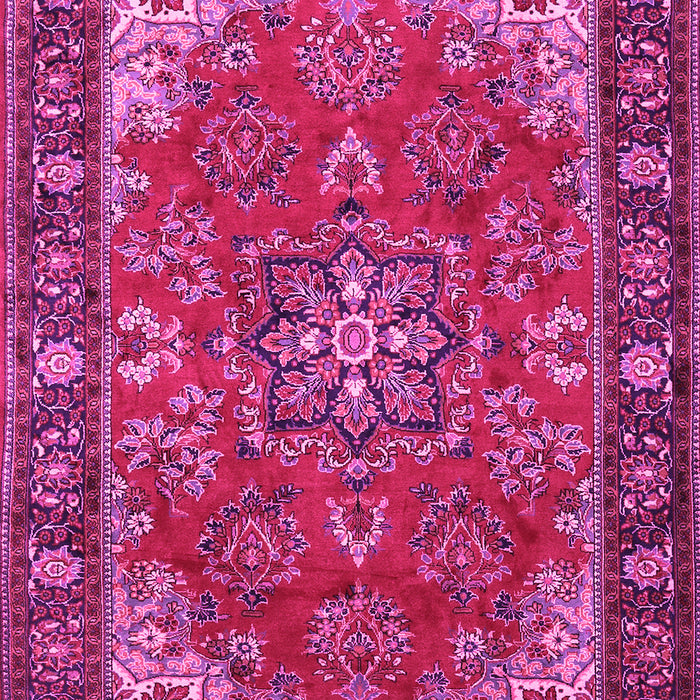 Medallion Pink Traditional Rug, tr2149pnk