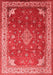 Medallion Red Traditional Area Rugs