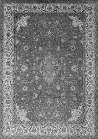 Medallion Gray Traditional Rug, tr214gry