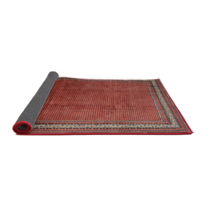 Sideview of Traditional Rust Pink Persian Rug, tr215