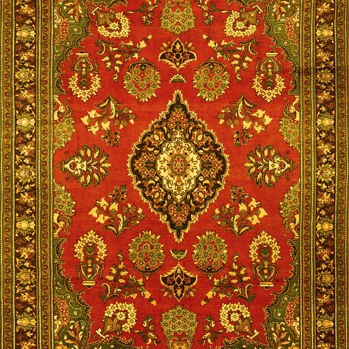 Persian Yellow Traditional Rug, tr2150yw