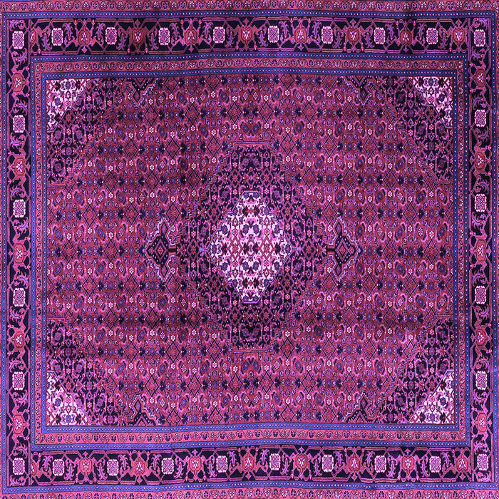 Square Persian Purple Traditional Rug, tr2151pur