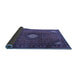 Sideview of Persian Blue Traditional Rug, tr2151blu