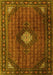 Machine Washable Persian Yellow Traditional Rug, wshtr2151yw