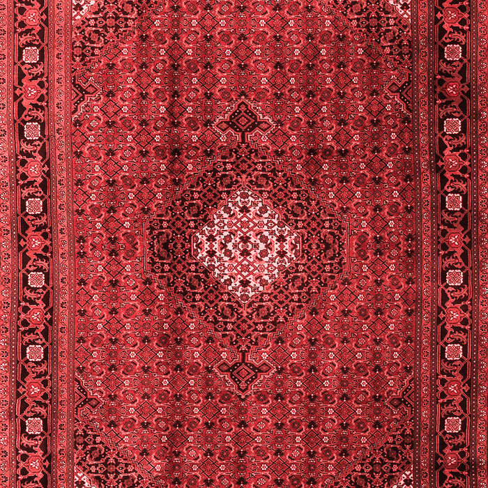 Machine Washable Persian Red Traditional Rug, wshtr2151red