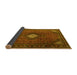Sideview of Persian Yellow Traditional Rug, tr2151yw