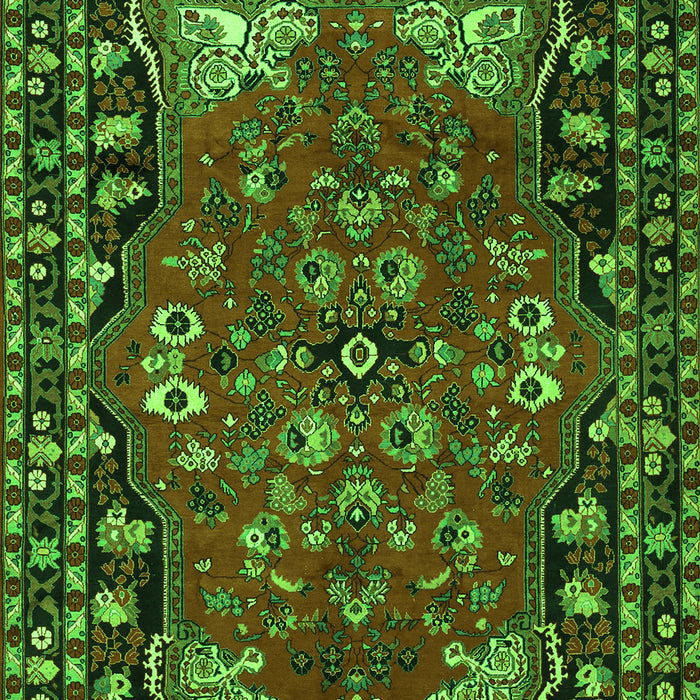 Persian Green Traditional Rug, tr2152grn