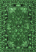 Machine Washable Persian Emerald Green Traditional Area Rugs, wshtr2152emgrn