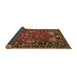 Sideview of Persian Brown Traditional Rug, tr2152brn