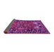 Sideview of Persian Purple Traditional Rug, tr2152pur