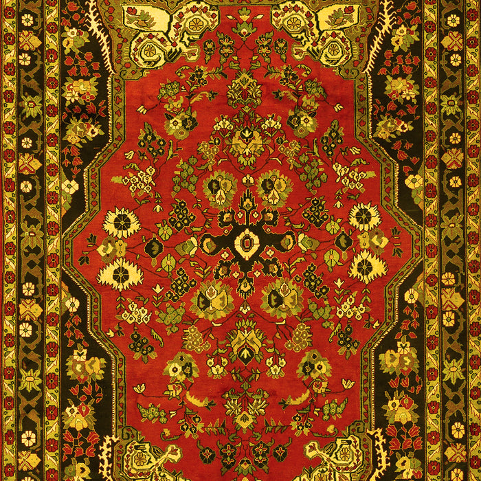Persian Yellow Traditional Rug, tr2152yw