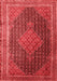 Persian Red Traditional Area Rugs