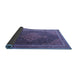 Sideview of Persian Blue Traditional Rug, tr2153blu