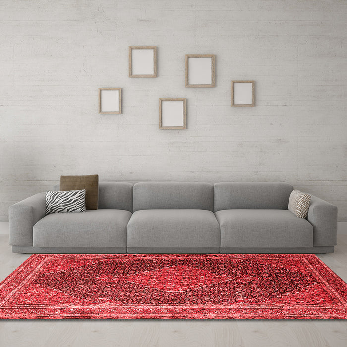 Traditional Red Washable Rugs