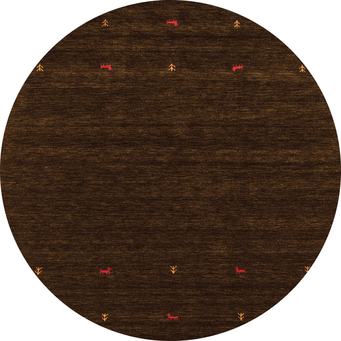 Square Persian Orange Traditional Rug, tr2154org