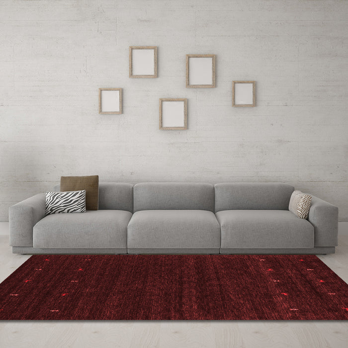 Traditional Red Washable Rugs