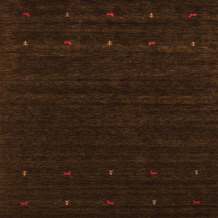 Round Machine Washable Persian Orange Traditional Area Rugs, wshtr2154org