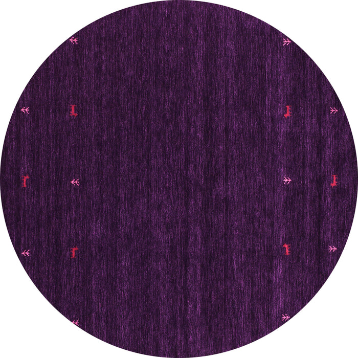 Round Persian Pink Traditional Rug, tr2154pnk