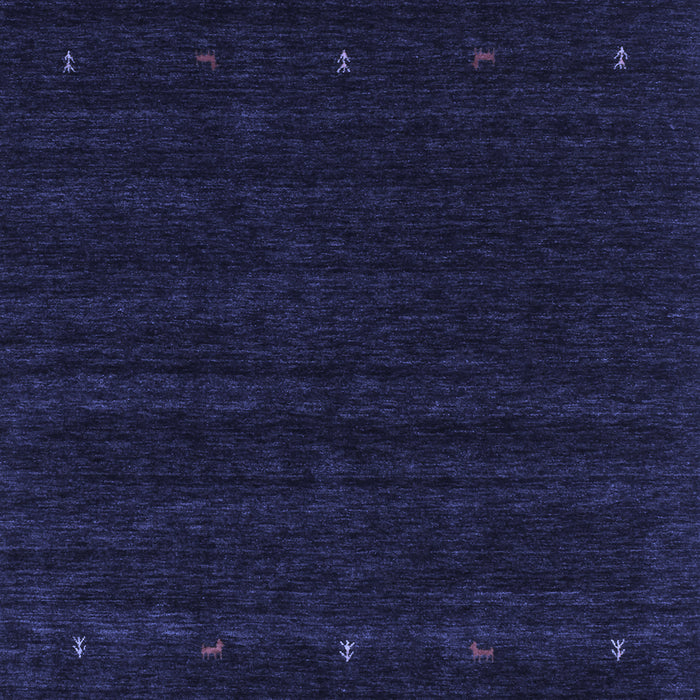 Machine Washable Persian Blue Traditional Rug, wshtr2154blu