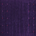 Square Persian Purple Traditional Rug, tr2154pur