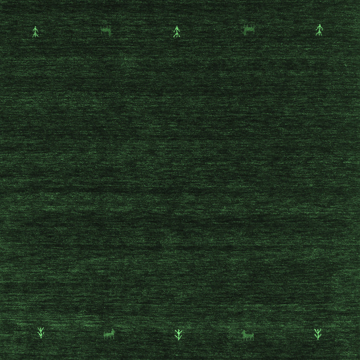 Machine Washable Persian Emerald Green Traditional Area Rugs, wshtr2154emgrn