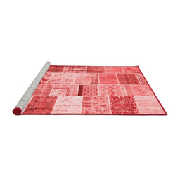 Transitional Red Washable Rugs