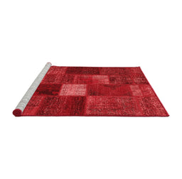 Transitional Red Washable Rugs